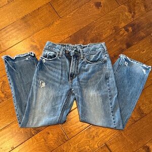 American Eagle Outfitters Blue Straight Leg Jeans